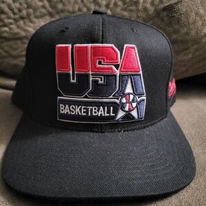 USA Basketball Dream Team 92 Mitchell & Ness Black Snapback Hat